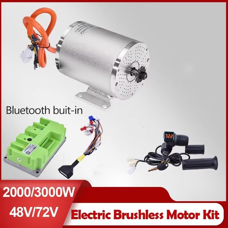 Ebike Conversion Kit 72V 3000W - 48V 72V 3000W 2000W Electric Brushless