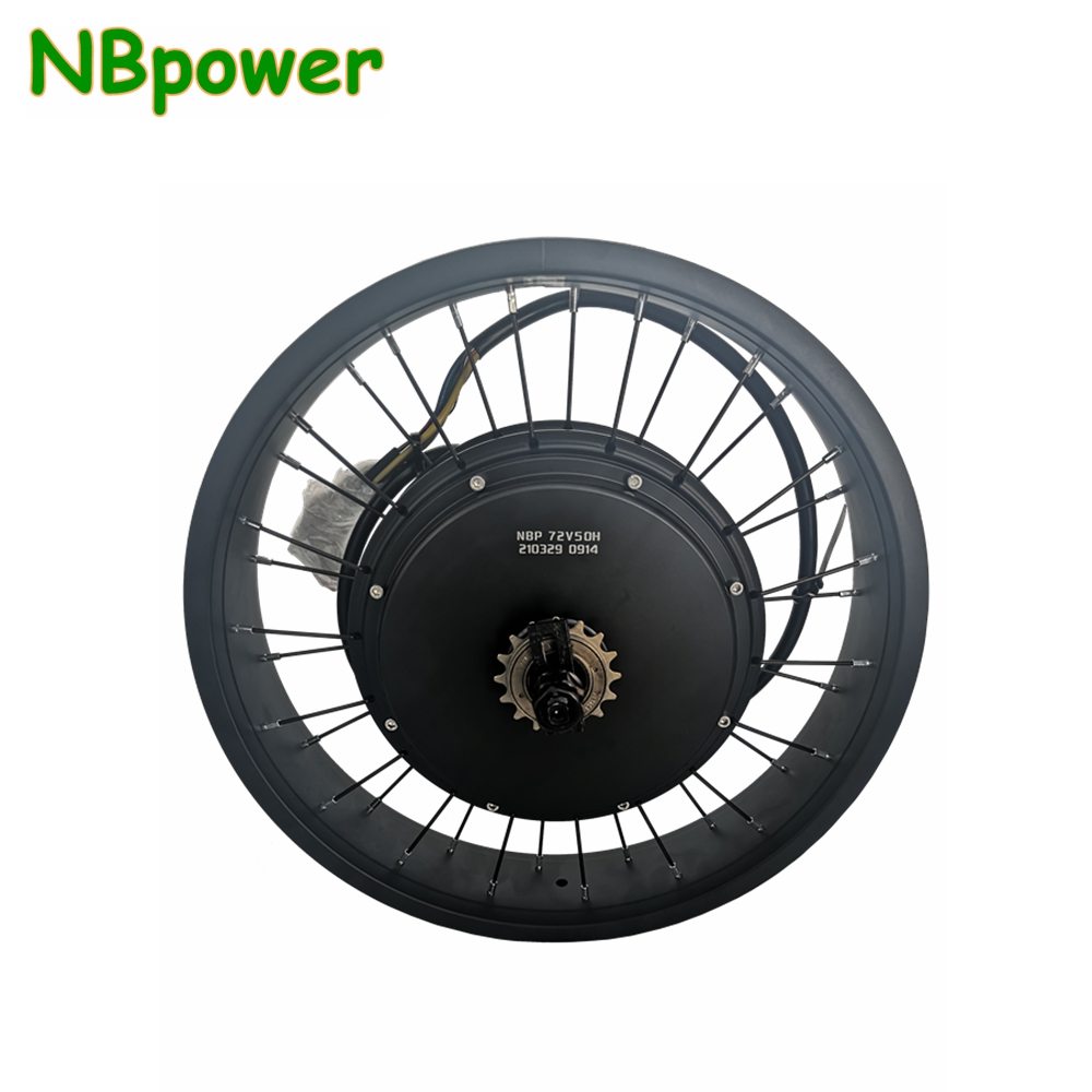 20/24/26x4.0 QS 205 150mm Drop - 72V 5000W Hub Motor Kit recension och pris
