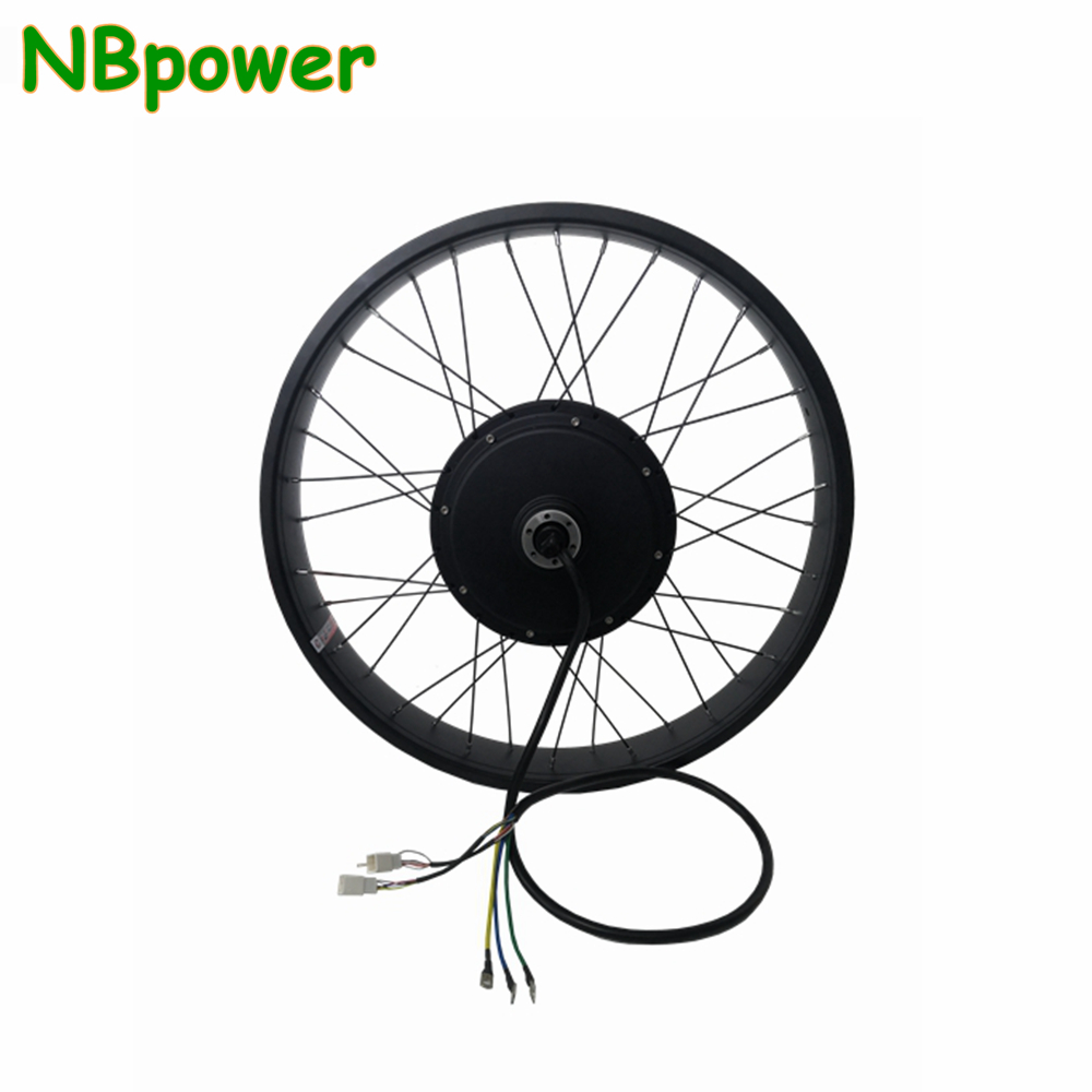 20/24/26x4.0 QS 205 150mm Drop - 72V 5000W Hub Motor Kit recension och pris