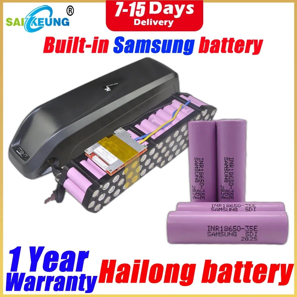 Hailong Polly 48V 52V 60V 36V  - Electric Bicycle Battery 72V 30Ah recension och pris